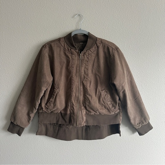 Young Fabulous & Broke Reversible Quilter/Canvas Jacket Large - Picture 2 of 15